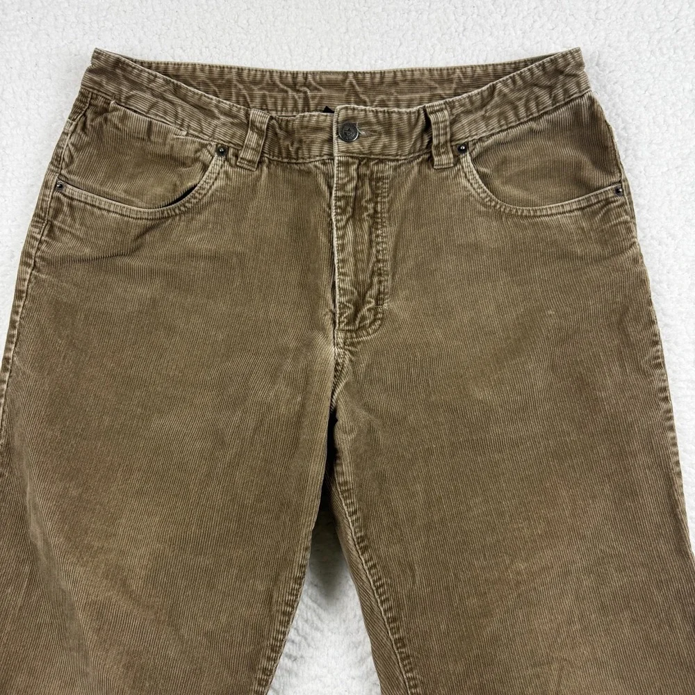 Patagonia Pants Mens 36 Brown Cotton Corduroy Mid Rise Streetwear Straight Leg